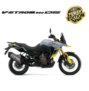Die Suzuki V-Strom 800 DE Power Edition ist ein leistungsstarkes Adventure-Motorrad mit modernem Design und robusten Eigenschaften.